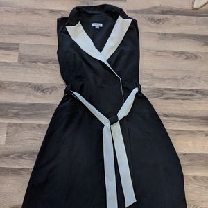 Calvin Klein sleeveless wrap dress 10